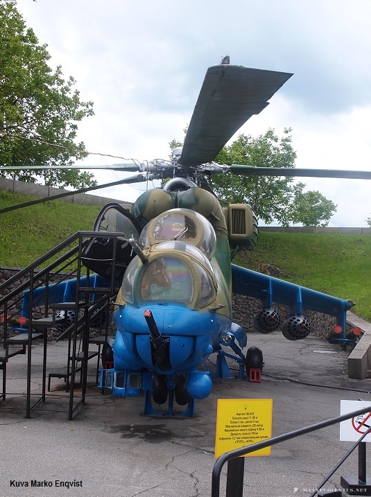 Mil Mi-24V (eli Hind-E).