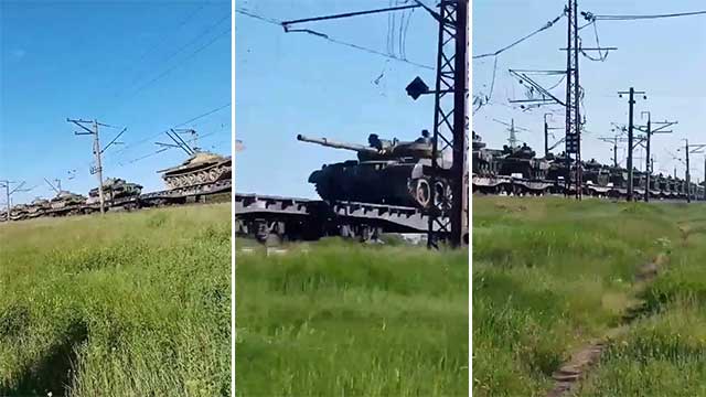 Watch: Russia uses reserves and sends Soviet T-62 tanks to Ukraine