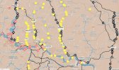 Itäinen Ukraina - rautatiet mukana - russian bridges go boom map.jpg