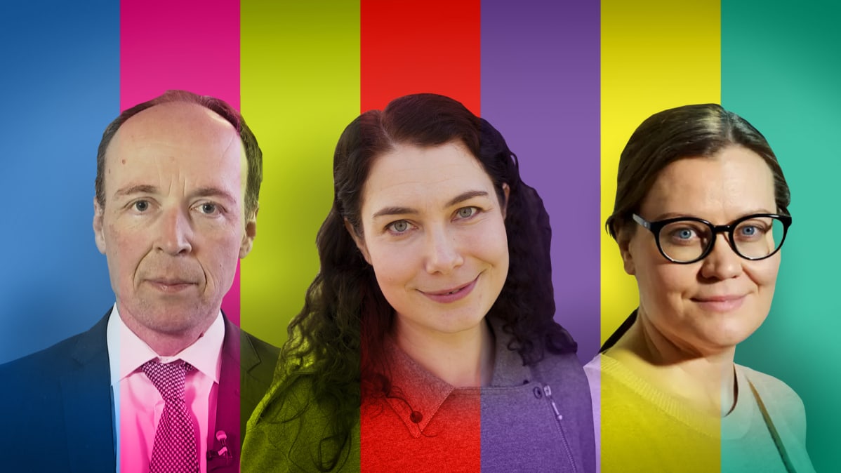 Jussi Halla-aho, Emma Kari, Katju Aro