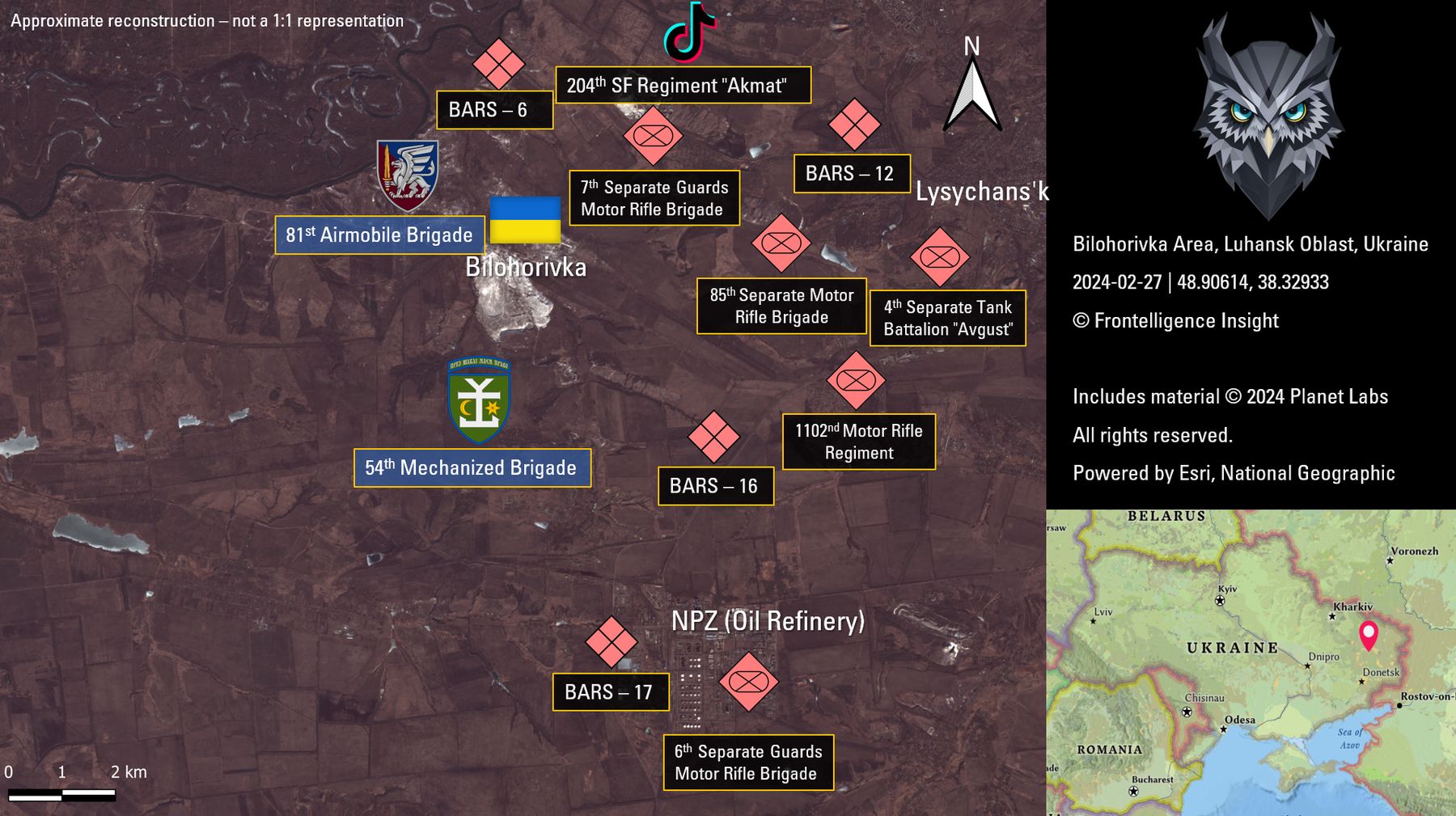 Bilohorivka troops