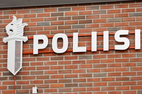 Poliisilaitoksen tunnus.