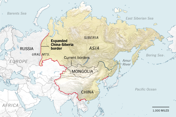 Sino-Siberia Map