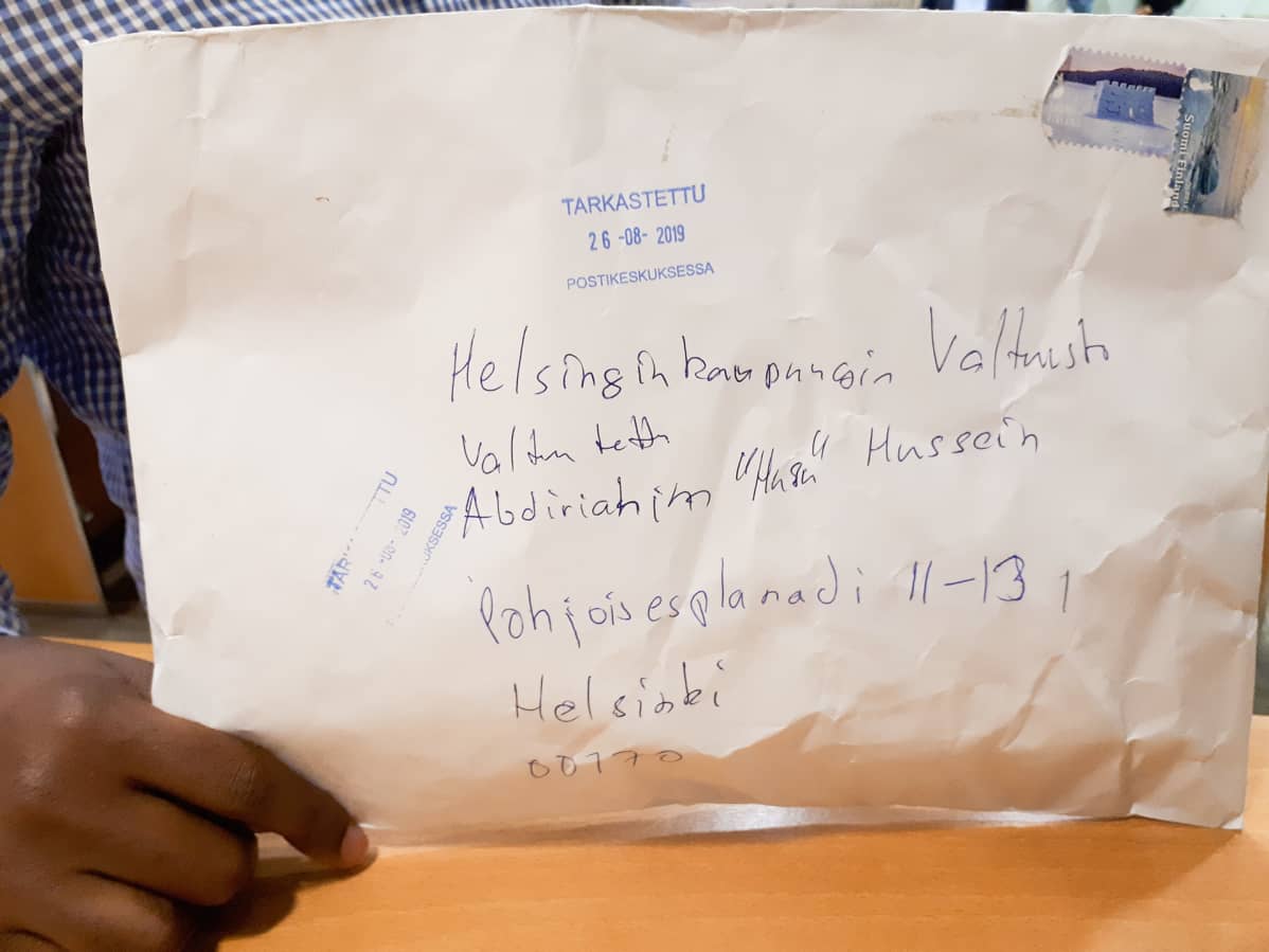 Abdirahim Husu Hussein saama uhkauskirje