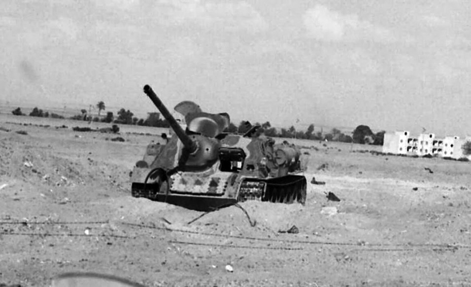 The 1973 Yom Kippur War was the last in which SD-100s fought en masse - SU-100 in Czechoslovakia |  warspot.ru