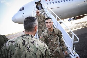 US troops arrive in Lithuania, October 14, 2019