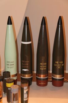Nexter Munitions 155mm projectile family