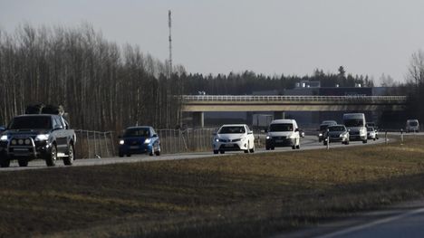Uudellemaalle johtavilla pääväylillä ei ole nähty tavallista suurempaa paluuliikennettä.
