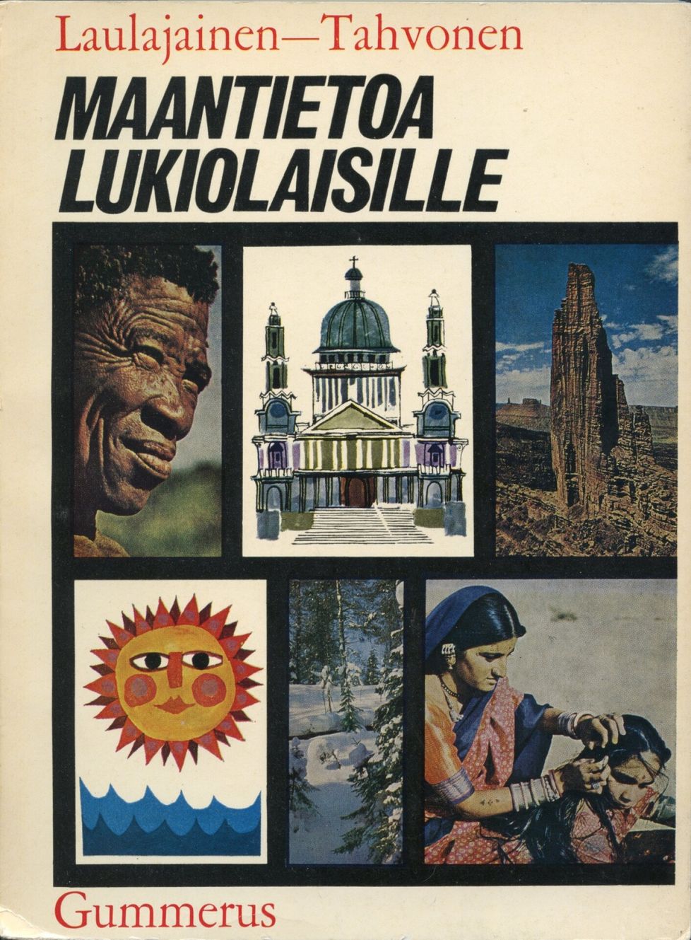 Maantietoa lukiolaisille -oppikirjan kansi.