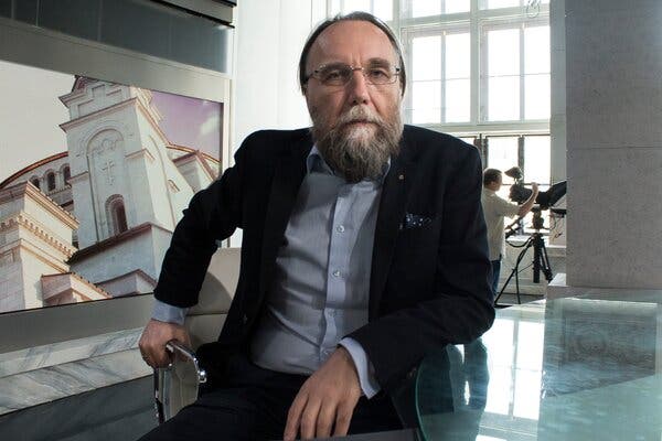 Aleksandr Dugin in 2016.