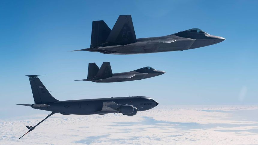 F-22 F-35 Mobilized Middle East