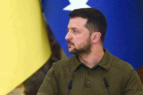 Ukrainan presidentti Volodymyr Zelenskyi