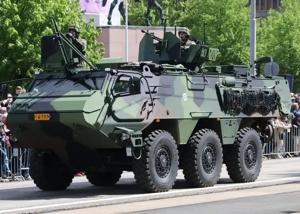 Latvia Plans Sending Patria 6x6 APCs to Ukraine