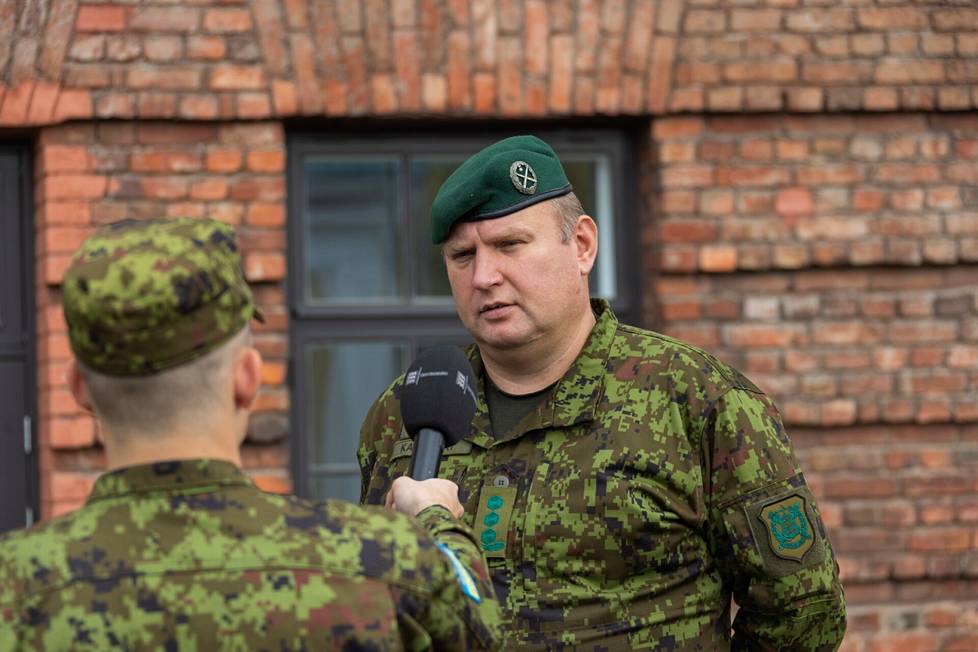 Viron puolustusvoimien eversti Viktor Kalnitski.