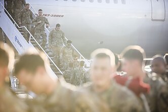 US troops arrive in Lithuania, October 14, 2019