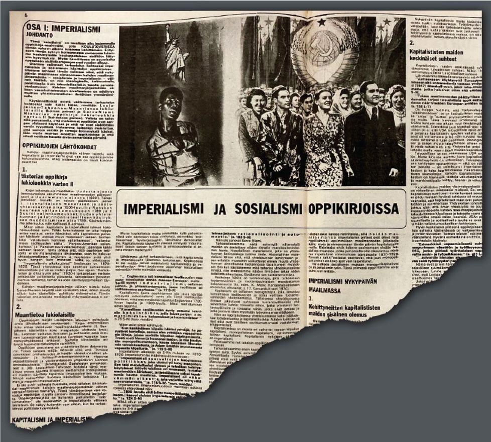 Koulutoveri-lehden artikkeli syyskuulta 1971.