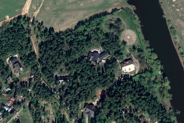 The village of Gorki-10, outside Moscow