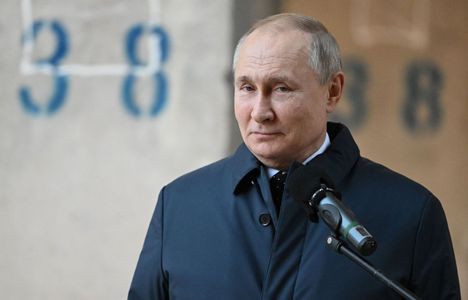 Venäjän presidentti Vladimir Putin puhui sunnuntaina myös Hrunitševin avaruuden tutkimuskeskuksessa Moskovassa.