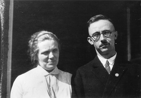 Vastavihityt Margarete ja Heinrich Himmler.