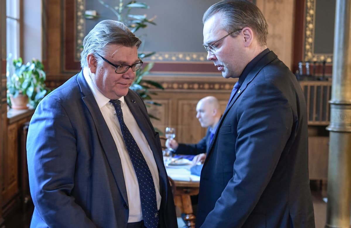 Timo Soini ja Jussi Niinistö