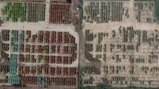 Near St. Petersburg, hundreds of T-80 tanks await modernization Near St. Petersburg, hundreds of T-80 tanks await modernization