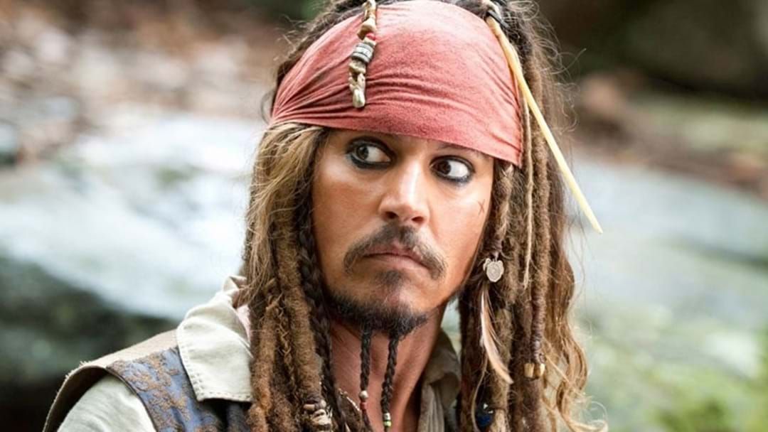 Article heading image for Johnny Depp Ditched As 'Captain Jack Sparrow’ As Disney Announces A Reboot