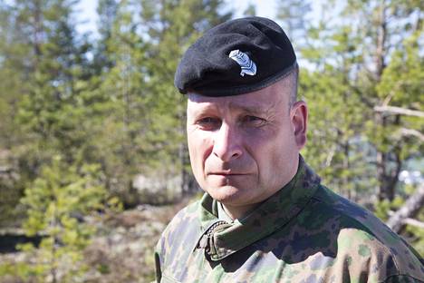 Valmiuspäällikkö Kari Nisula. Kuva on otettu vuonna 2018, kun hän toimi Panssariprikaatin komentajana.