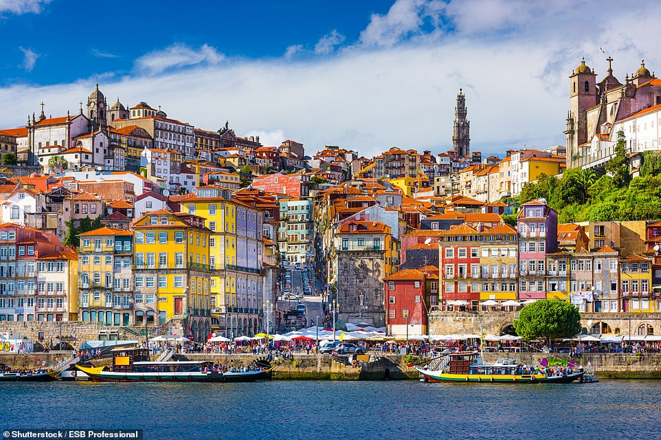 Ninth-place Porto was voted 'great for culture' and 'a great place to get to know your neighbours'