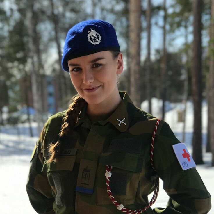 Norwegian 🇳🇴 Army | Military women, Military girl, Army women