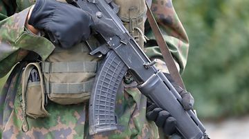 AOP armeija, varusmies, rynnäkkökivääri AOP armeija, varusmies, rynnäkkökivääri