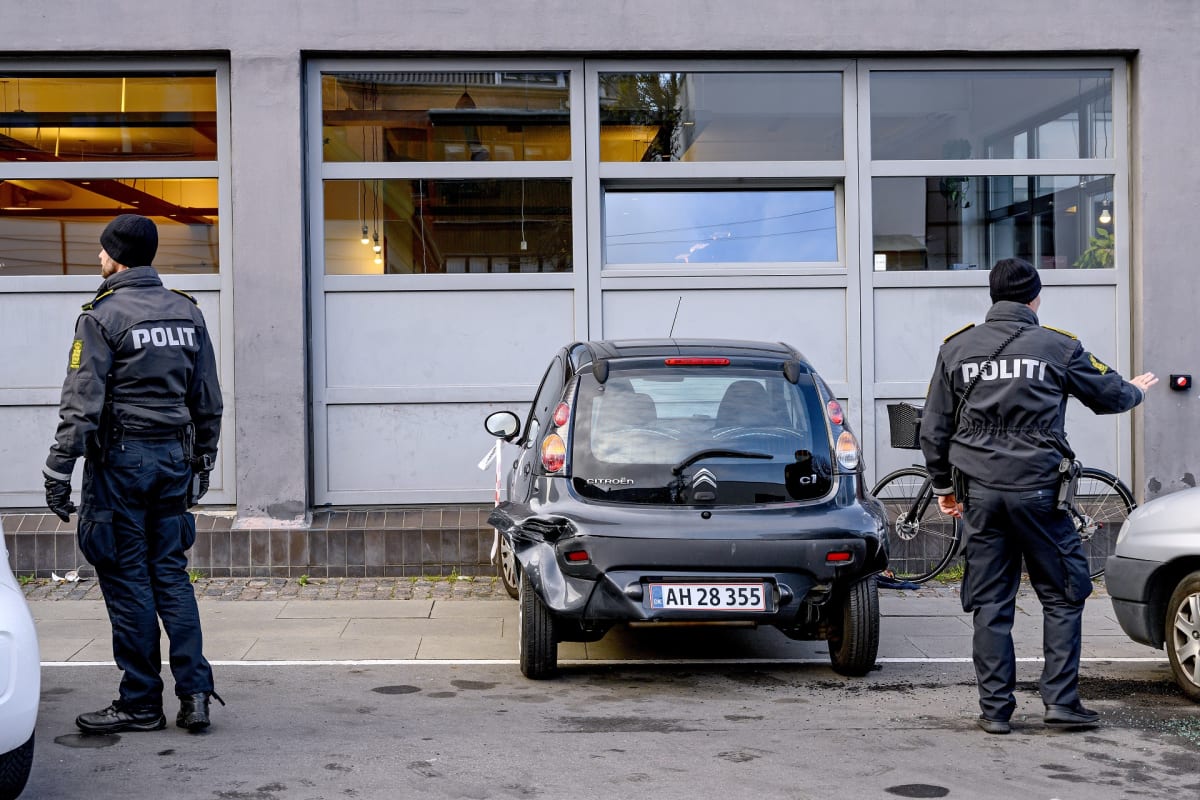 Kööpenhaminalaisia poliiseja.