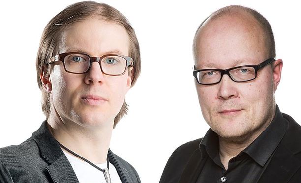 Jutun kirjoittajat Lauri Nurmi ja Juha Ristamäki.