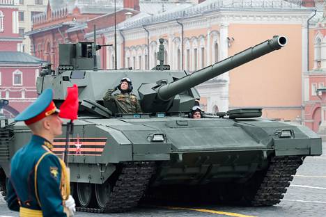 Armata on Venäjän uuden sukupolven panssarivaunu.