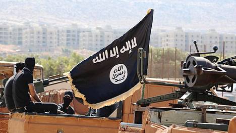 Isis-järjestön ”kalifaatti” toimi laajimmillaan suurella alueella Syyriassa ja Irakissa. Isisin propagandakuva marraskuulta 2015.
