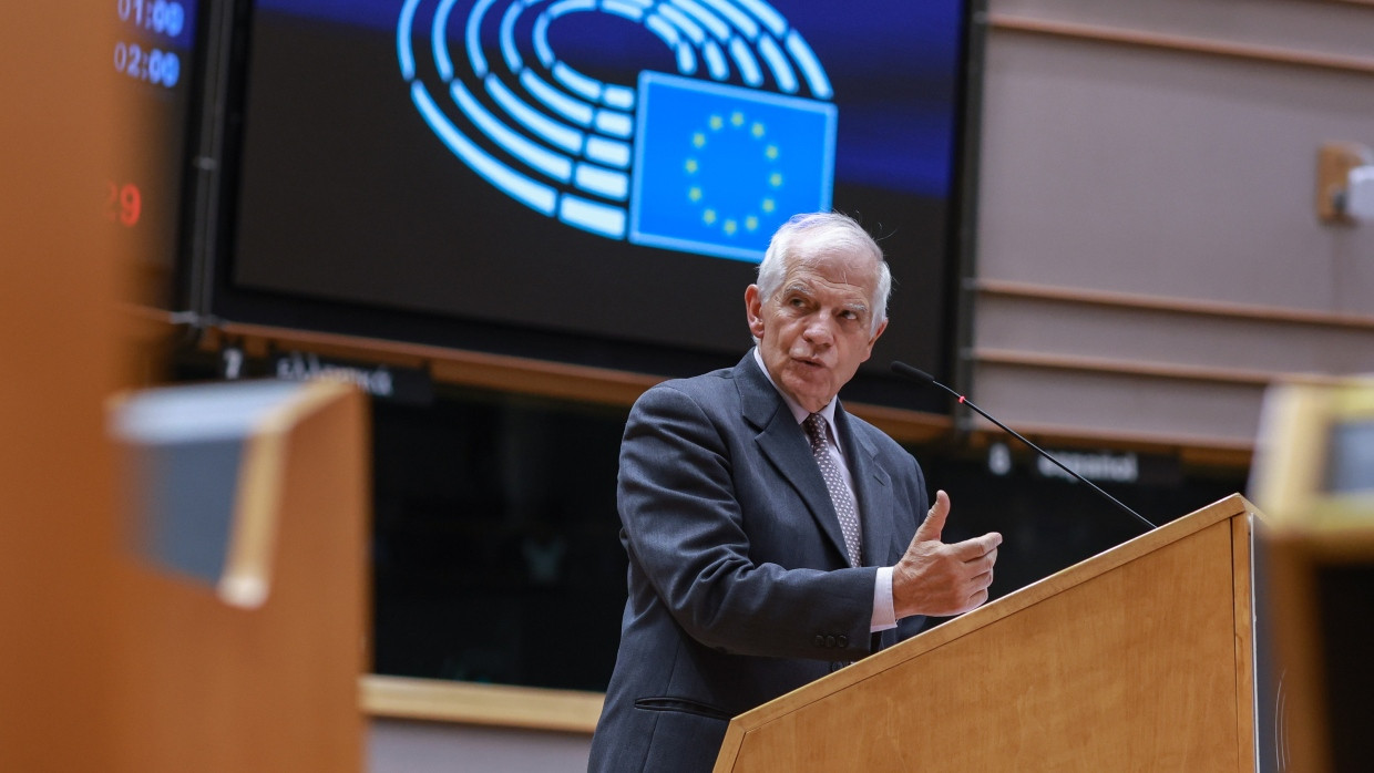 Josep Borrell on November 13th in Brussels Josep Borrell on November 13th in Brussels