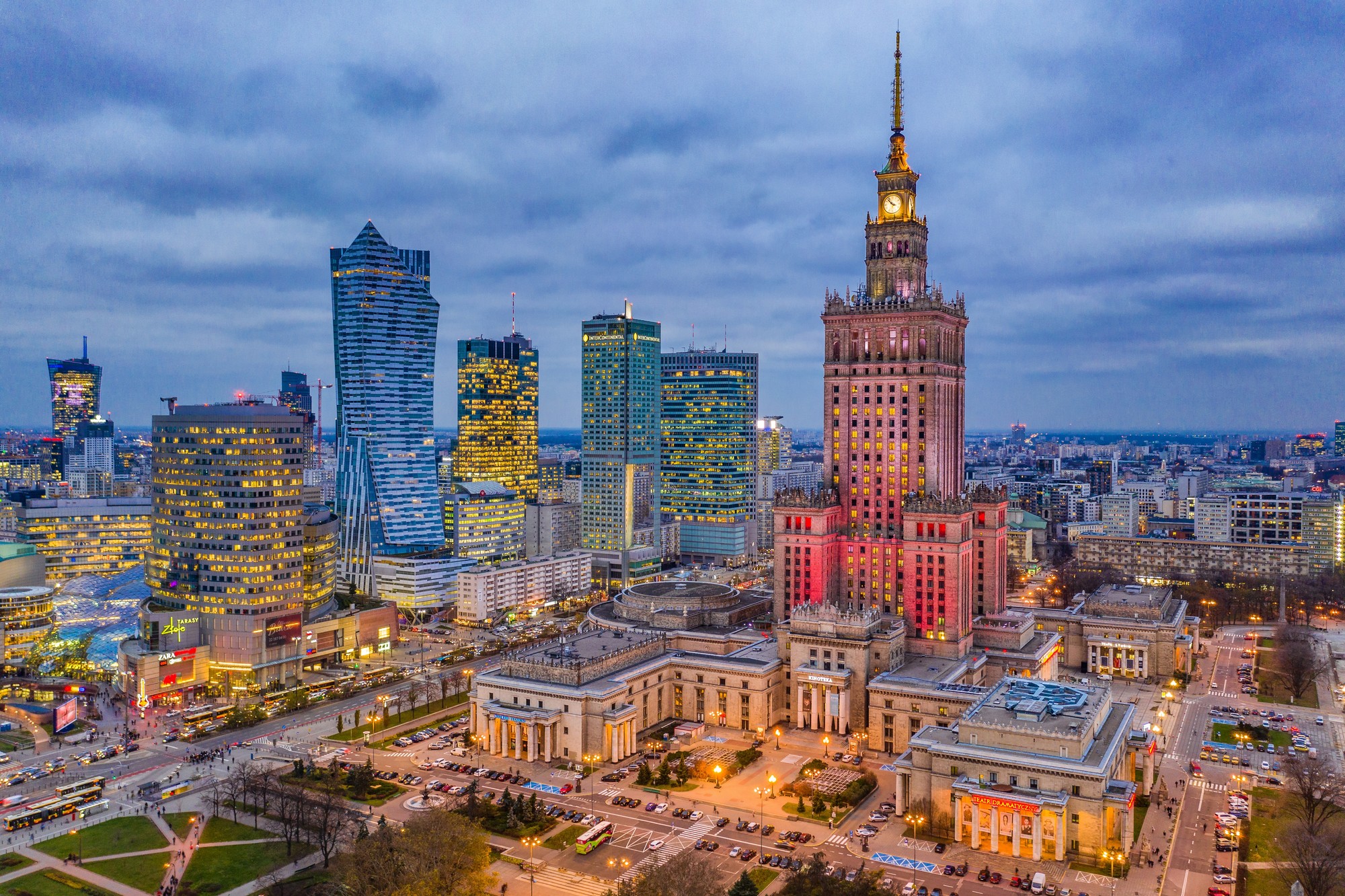 Warsaw Skyscrapers & Viewpoints