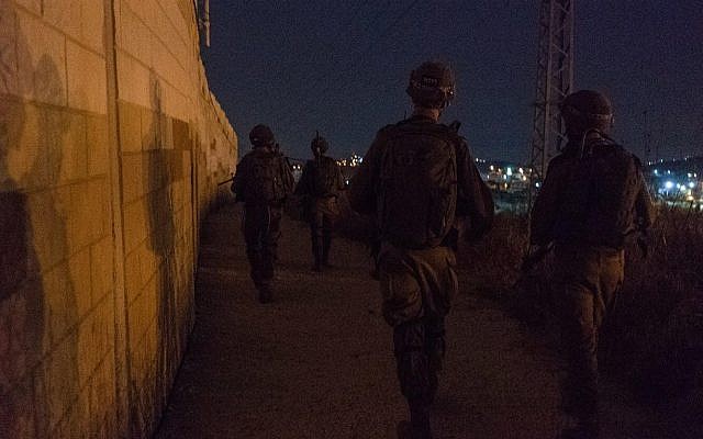 The IDF arrests a Hamas operative suspected of running a cash transfer network between the Gaza Strip and Ramallah on July 16, 2019. (Israel Defense Forces)