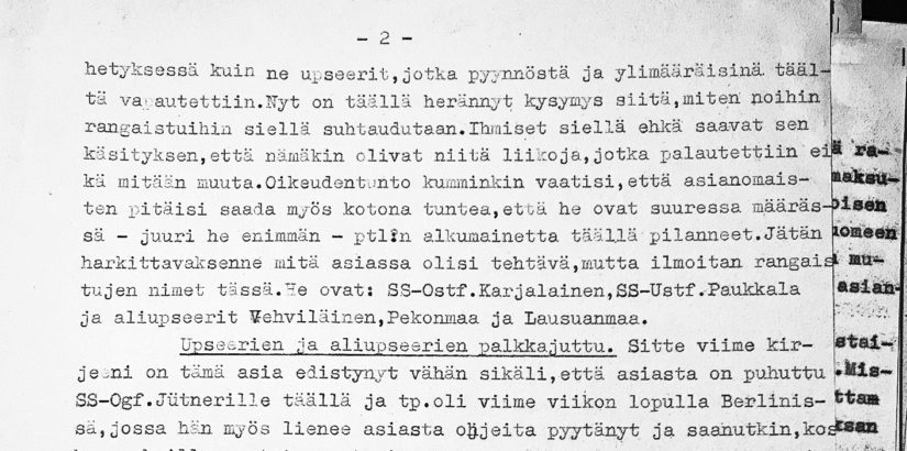 Kansallisarkistosta löytyvä yhdysupseeri K.E. Levälahden kirje osoittaa Törnin syyttömäksi.